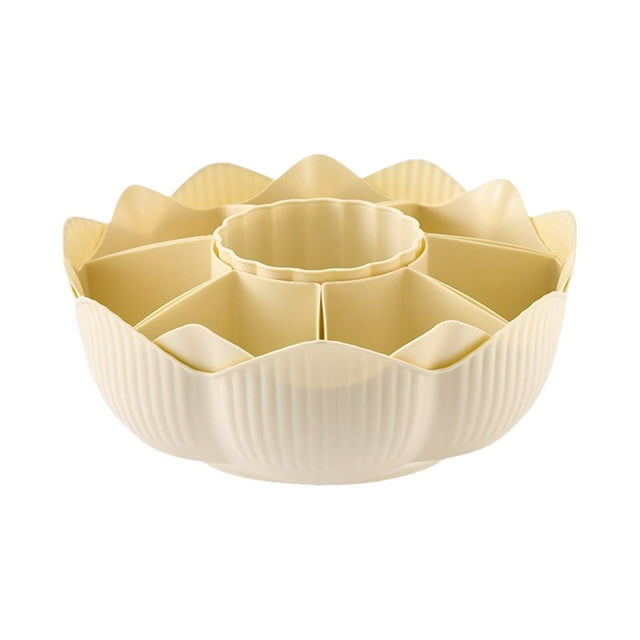 Plato para servir dividido Strade Fareast Limited giratorio de 360 grados 8 compartimentos