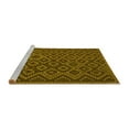 thumbnail image 2 of Ahgly Company Machine Washable Indoor Rectangle Southwestern Yellow Country Area Rugs, 7' x 9', 2 of 4