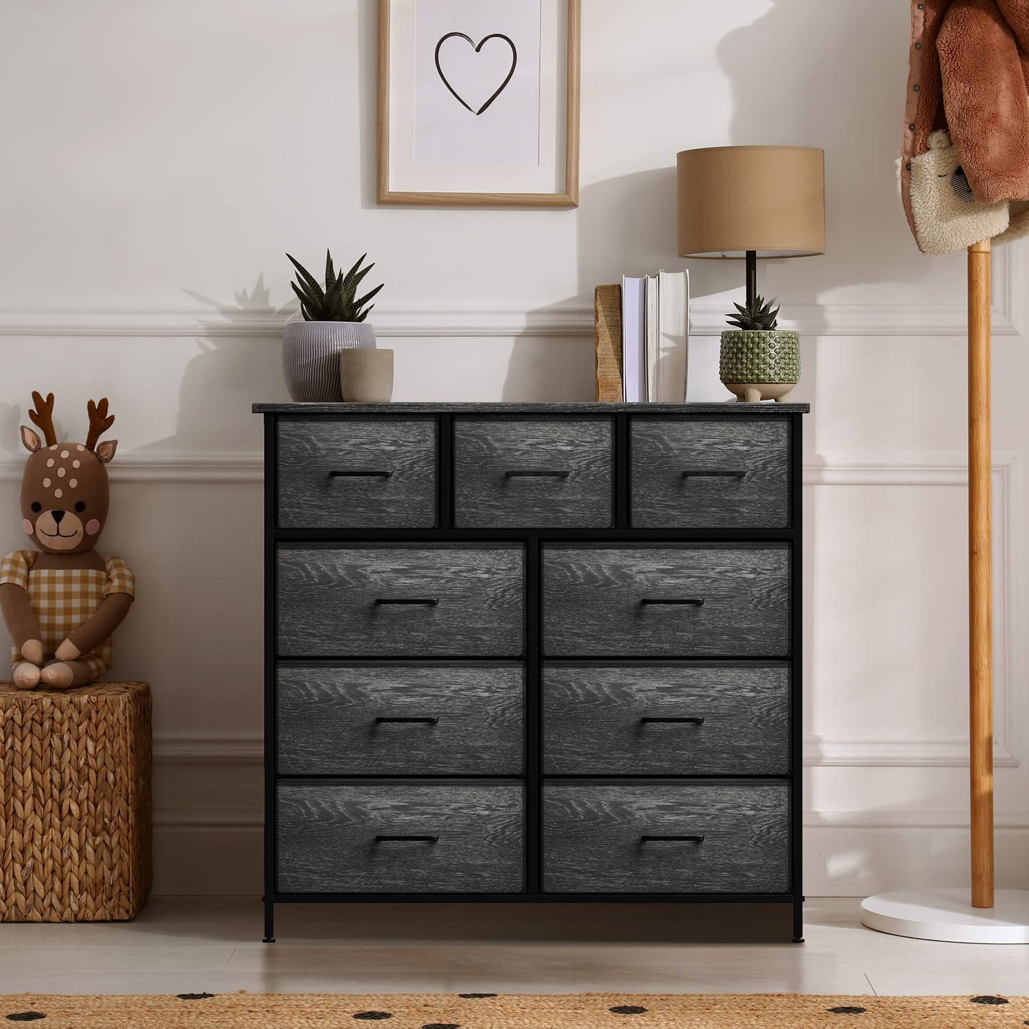 Wooden drawers for clothes discount