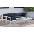 thumbnail image 4 of Meridian Furniture Nizuc Sectionnel Modulaire de Patio Extérieur Bleu Marine, 4 of 12