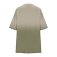 thumbnail image 4 of Eres Más Que una Camisa de Puntuación de Prueba Blusa de Manga Corta de Cuello Redondo de las Mujeres con Pantalones de Cintura Elásticos, Set Deportivo Casual de 2 Piezas, 4 of 6