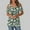 W_ Multicolor, variant on Olyvenn Womens Summer T Shirts Casual Ladies V Neck Tops Short Sleeve Cold Shoulder Loose Fit Blouse 2025 Trendy Clothing Multicolor S