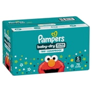 Pampers Baby Dry Baby Diapers Size 5, 78 Count (Select for More Options)