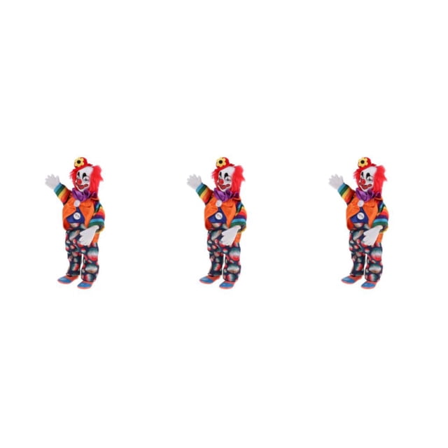Ropa de Navidad Vogacara payaso hombre muñeca decoración 23cm Type1