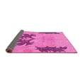 thumbnail image 2 of Ahgly Company Indoor Rectangle Abstract Pink Modern Area Rugs, 5' x 8', 2 of 4