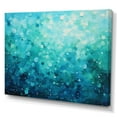 thumbnail image 2 of Designart "Lagoon in Aqua II" Abstract Landscape Canvas Art Print, 2 of 5