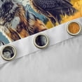 thumbnail image 4 of Castle Fairy Female Men Jungle Animal Wolves Eagle Black Out Curtains,Woodland Wildlife Curtains Pack of 2 (42x63 Each),Vintage Aesthetic Bedroom Curtains,Super Cozy Room Decor, 4 of 6
