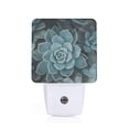 thumbnail image 1 of Wukai Veilleuse à Énergie Économe en Couleur Bleue Cactus avec Capteur Automatique du Crépuscule à l'Aube, Design pour Chambres, Couloirs - Sûr, Fiable, Minimaliste-uk, 1 of 7