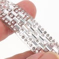 thumbnail image 5 of 4 Rolls Multi-function Rhinestone Ribbon Pins for Bouquets Applique, 5 of 8