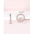 thumbnail image 3 of Limerencia G23 Pure Titanium Hypoallergenic Hoop Earrings for Women Sensitive Ears, 3 of 5