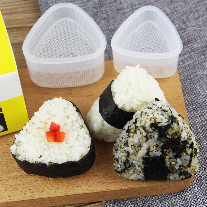 Niome Triangle Form Mold Sushi DIY Onigiri Rice Ball Bento Press Maker Mold Tool 