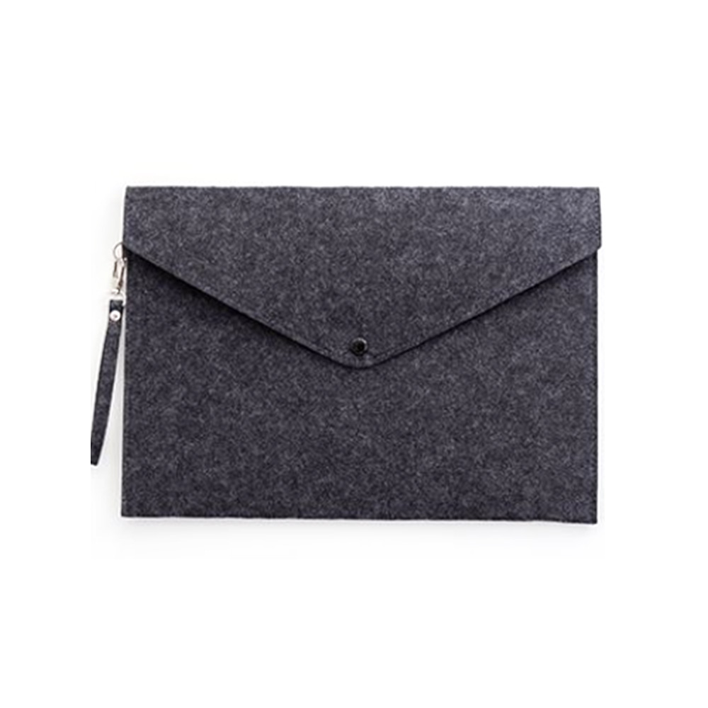 Portable Felt Holder Envelope Office Briefcase Document Bag Paper Case A4 Folders;Portable Felt