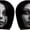 Type Girl, variant on 2 Pack Ghost Face Car Headrest Covers, Soft Polyester Fabric with Funny Cartoon Print, Stretchy Seat Headrest Protector for Auto Interior Decoration Halloween Decorations