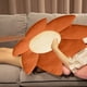 thumbnail image 4 of Funda de almohada Linda hoja de arce almohada juguete hoja muñeca hogar sofá cojín sala de estar tatami futón cojín hoja de arce, 4 of 7