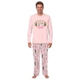 thumbnail image 3 of Pink Nutcracker Ballet Christmas Pajamas, Elegant Long Sleeve Matching Family Holiday Sleepwear, Cotton Blend, 3 of 8