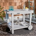 thumbnail image 3 of SAFAVIEH Outdoor Collection Orland Tea Trolley Grey, 3 of 14