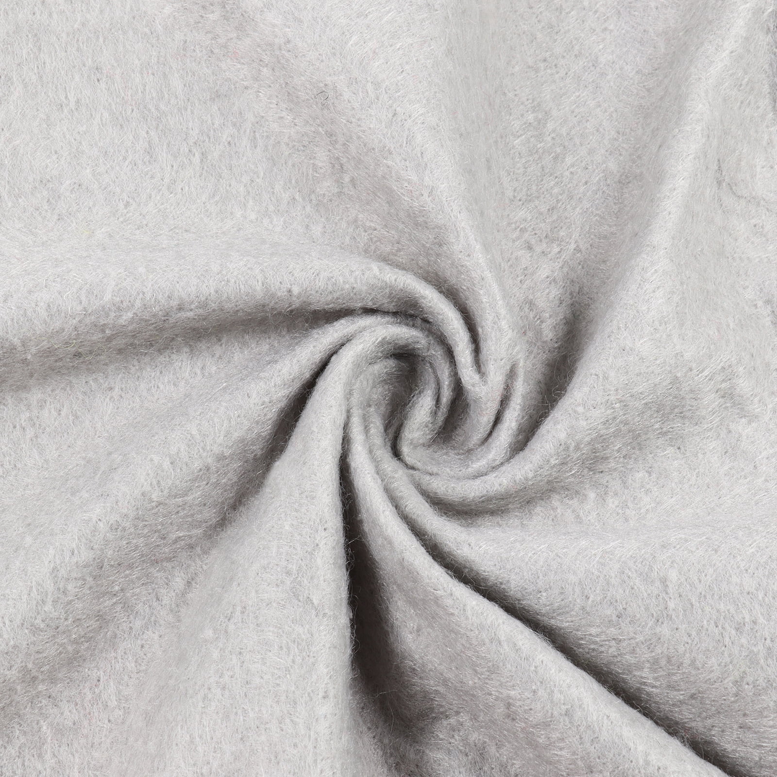 Craft Felt Fabric Sewing Felt Sheets Nonwoven for Patchwork DIY, Cards, Carpet Sold by the Yard Gray