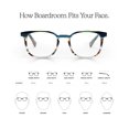 thumbnail image 4 of Anteojos Correctores eyebobs Boardroom Olive Crystal 3D, 4 of 7