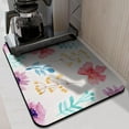 thumbnail image 2 of Spring Blossom Dish Drying Mat - Large 18x24 Inch - For a Vibrant Kitchen Counter Experience, 2 of 7