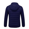 thumbnail image 4 of Dovford Hooded Puffer Jacket for Men - Water Resistant Bubble Coat for Men | Puffy Alternative Down Jacket 2024, 4 of 7