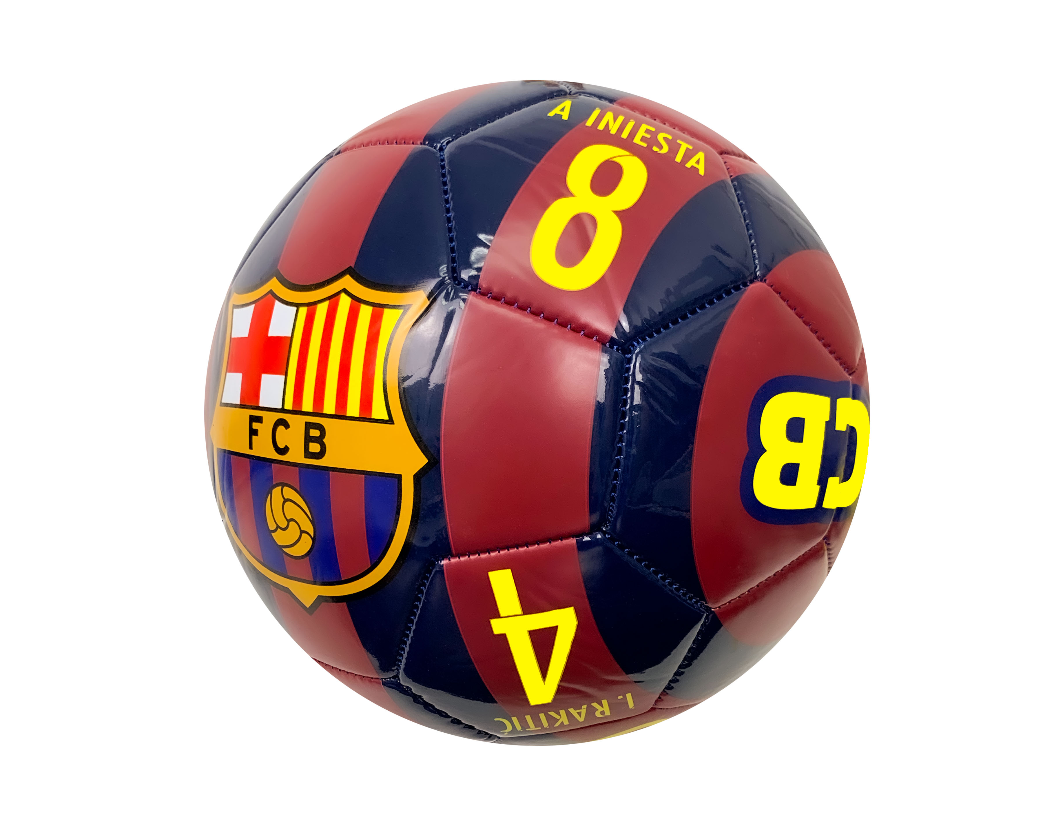 Barcelona Soccer ball (Size 5), FC Barcelona Players Ball Name & Number #5 - image 5 of 5