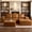 Brown(Faux Leather), variant on Ovios 116" L-Shaped Sectional Sofa Modern Modular Cloud Couch with Deep Seating Upholstered Sofa for Living Room Bedroom, No Assembly Required, Black (Starry Sky)