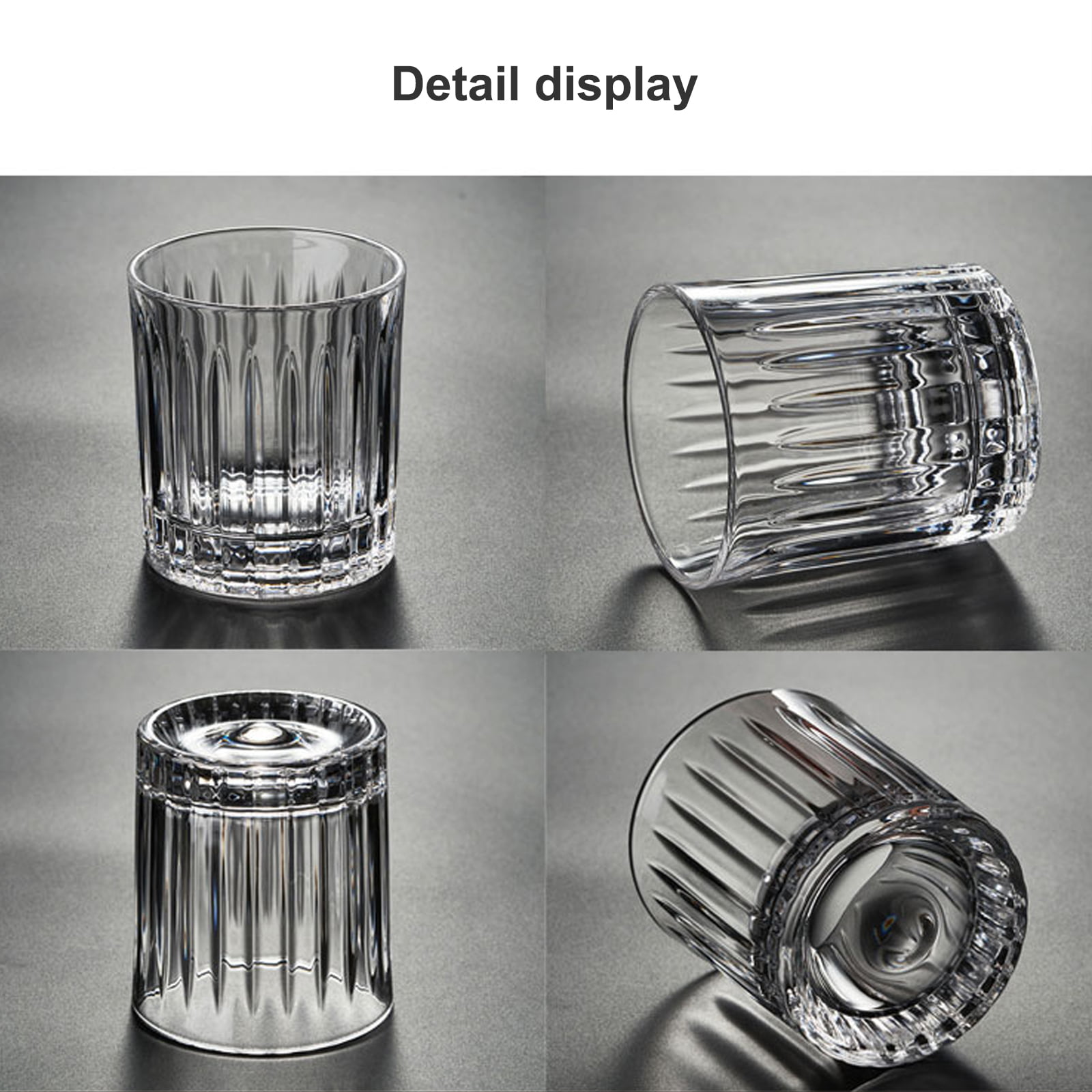 WHISKEY GLASS CRATE SET MTCWHSKYSET2