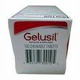 thumbnail image 2 of 4 Pack Gelusil Antacid & Anti-Gas Cool Mint Chewable Tablets 100 Tabs Each, 2 of 5