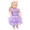 Purple, variant on A-Waroom 1Pcs 18 inch Dolls Dress Wedding Dress Party Dress Costume for 18 inch Doll
