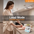 thumbnail image 2 of Temporizadores de Cocina Digitales Paquete de 6 AOUCE con Alarma Fuerte Blanco, 2 of 9
