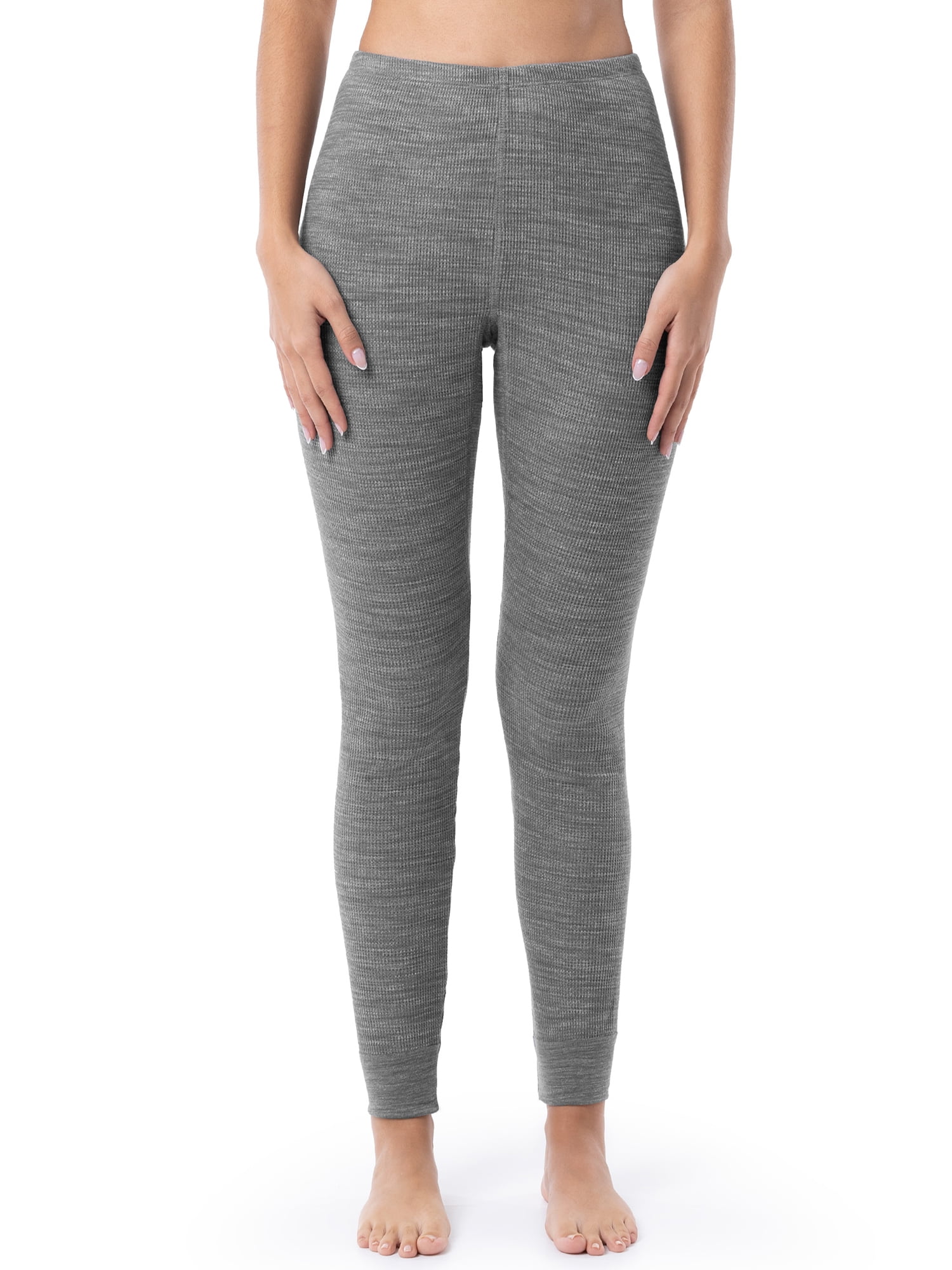 Fruit of the Loom Women's and Women's Plus Eversoft Waffle Thermal Bottom, 2-Pack