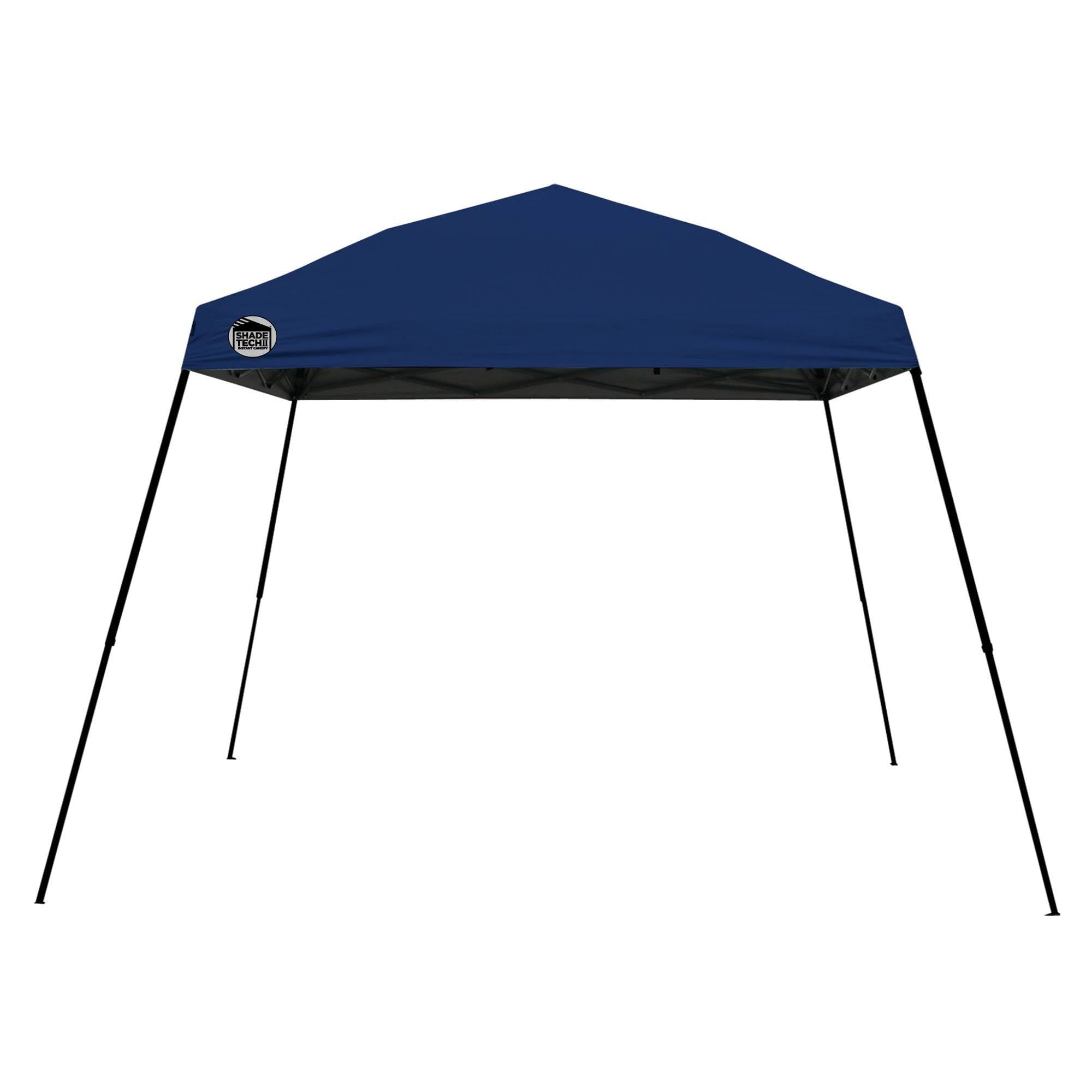 Quik Shade Tech II 8 x 8 Foot Angled Leg Instant Shade Canopy Tent Shelter Walmart