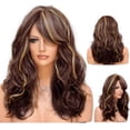 thumbnail image 2 of Forever Star Show Hair Store Hair Wigs with Lace Front Long Women's Heat Hair Blonde Long Curly Full Wig, 2 of 5