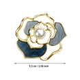 thumbnail image 3 of Fashion Drop Brooch Alloy Corsage for Indoor Outdoor Wear— Accessory for Men and Teens Modern Casual Jewelry, 3 of 7