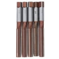 thumbnail image 1 of Outil de Fraisage à la Main, 5pcs Fraiseuse à la Main Flûtes Droites Alésoir à Main Nous Alésoir à Main Standard Construit pour la Précision, 1 of 14