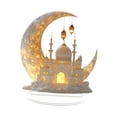 thumbnail image 2 of Decoraciones de eid mubarak,decoración acrílica de eid mubarak adornos de ramadán,Decoración de la sala de decoración del Ramadán islámico,Plaque del Islam Home Festive Decorative, 2 of 9