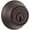 Venetian Bronze, variant on 660 Single Cylinder Deadbolt in Satin Chrome
