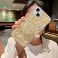 thumbnail image 1 of Fashion Flash Style Circular Airbag Bracket Phone Case For Samsung Galaxy A54 A53 A52 A34 A33 A23 A21s A14 A13 A12 S20FE S21FE S22 S22+ S22Ultra S23 S23+ S23Ultra TPU Material Phone Protection Back Co, 1 of 5