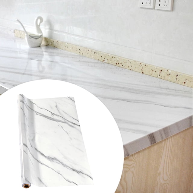 Papel de Mármol Soledad Autoadhesivo Extraíble Para Encimera de Cocina Decorativo
