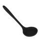thumbnail image 4 of Cuchara ranurada antiadherente de silicona, cuchara para cocinar, colador, utensilios de cocina, utensilio de cocina para uso doméstico, color negro, 4 of 8