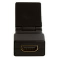 thumbnail image 3 of Cmple - HDMI Female to HDMI Female Extender HDMI Port Saver Swivel Adapter, 4K 3D Female to Female HDMI Swiveling Extension (90 Degree Up & Down) for TV, Monitors, Projector, PS4, Laptop, 3 of 4