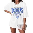 thumbnail image 4 of Camiseta ASTANFY de béisbol para mujer, talla grande, blanca, 4 of 5