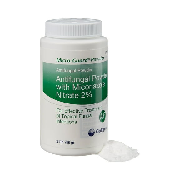 Micro-Guard 2% Miconazole Nitrate Powder Antifungal  3 oz. Shaker Bottle 12 Ct