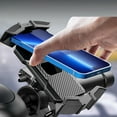 thumbnail image 2 of Motorcycle Mobile Phone Bracket Outdoor Riding Motorcycles Rear View Mirror, 2 of 4
