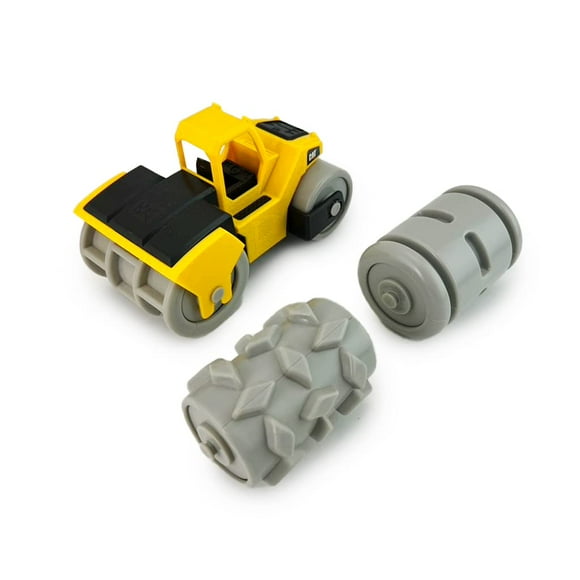 CatToysOfficial 83375 Mini Crew Straßen- und Sandwalze Set Camino de rodillos de arena