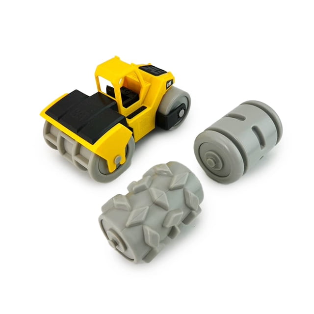 CatToysOfficial 83375 Mini Crew Straßen- und Sandwalze Set Camino de rodillos de arena