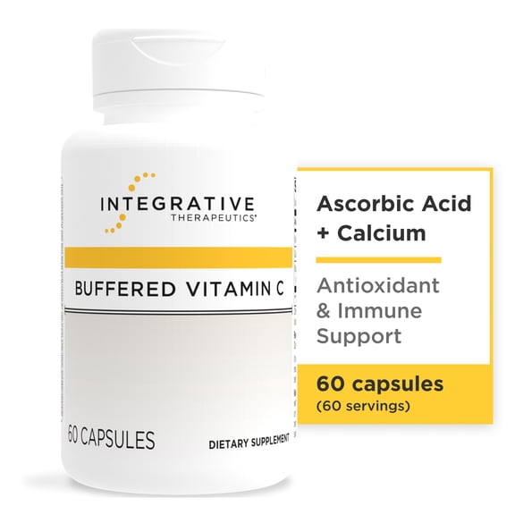 Integrative Therapeutics Buffered Vitamin C, 60 Capsules (60 Servings)
