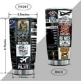 thumbnail image 3 of 20 Oz Tumbler Aviation Gifts Pilot Gifts For Men Cool Gifts For Pilots Pilot Accessories Airplane Gifts For Men Private Pilot Pilot Accessories For Boyfriend Son Husband Birthday Retirement Christmas, 3 of 6