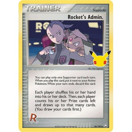 Pokemon Celebrations: Classic Collection Rocket's Admin #86