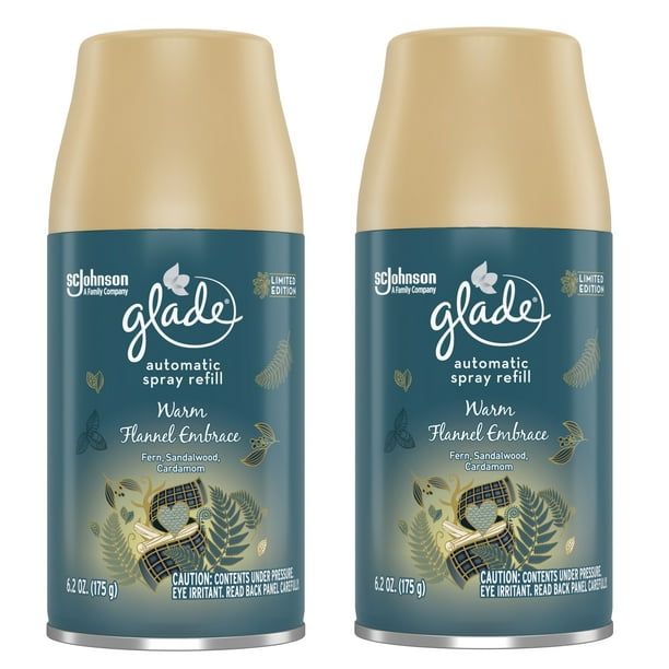 Glade Automatic Spray Air Freshener Refill Warm Flannel Embrace 6 2 Oz Pack Of 2 Walmart Com Walmart Com Glade Automatic Spray Air Freshener Refill Warm Flannel Embrace 6 2 Oz Pack Of 2 Walmart Com Walmart Com